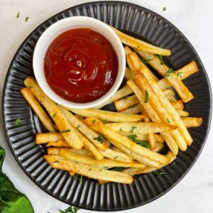Air Fried Fries 🍟 & cheese
