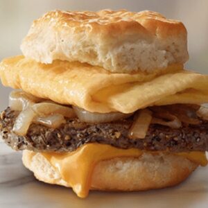 Sausage bacon and egg cheese